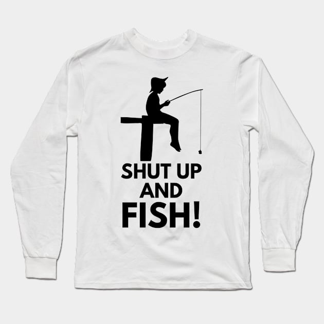 FISHING Long Sleeve T-Shirt by Bear Company